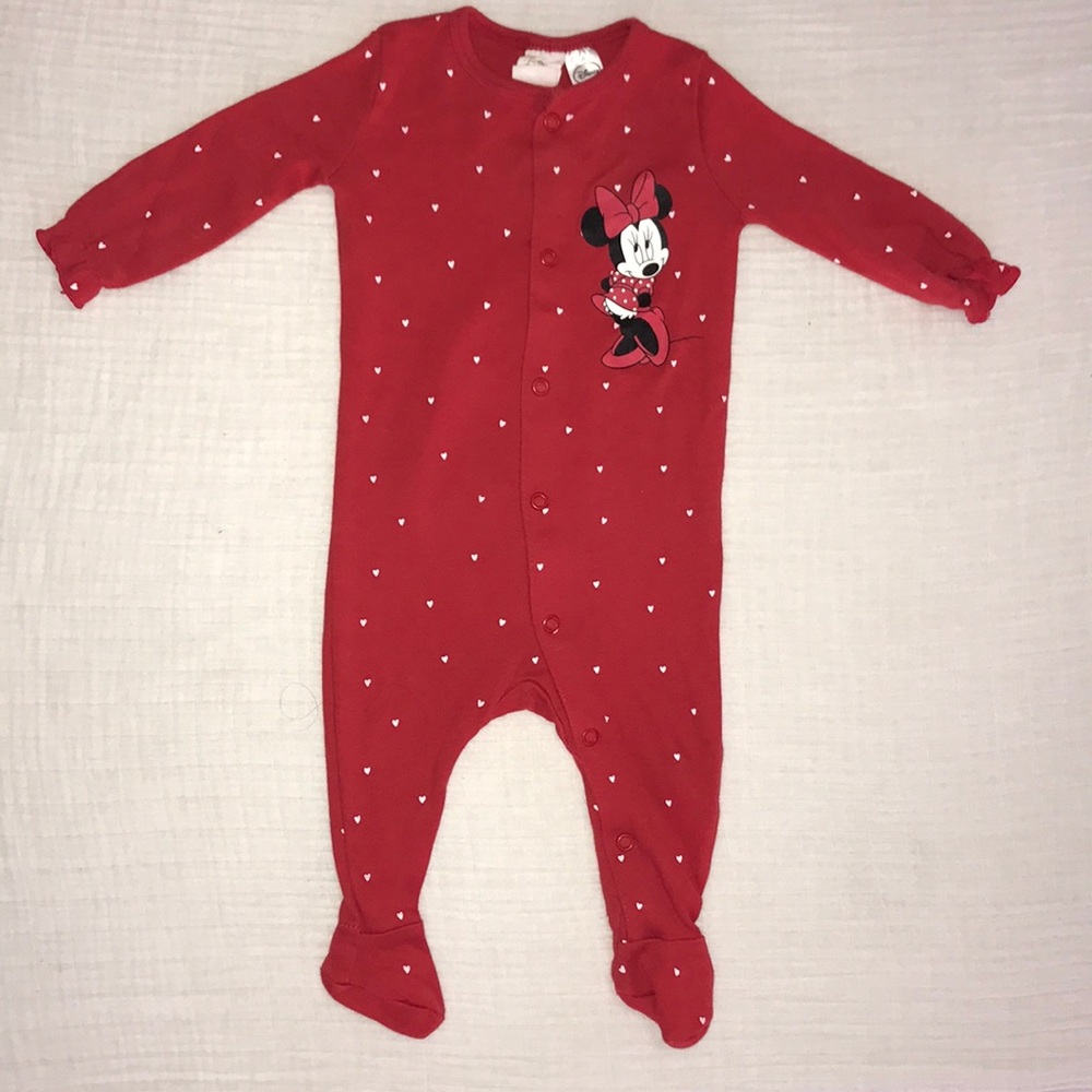 Minnie Mouse Footed Sleeper